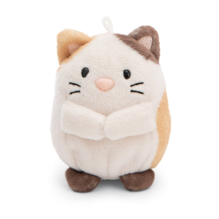 NICI plyš MyMochi Kočička Angy 8cm v kostýmu zajíčka a kaktusem,set dárkové balení 8,5x6,5x10cm
