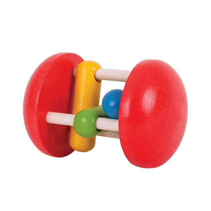 Bigjigs Baby Chrastítko duhový válec