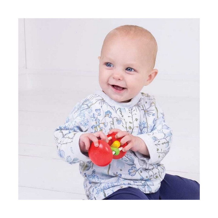 Bigjigs Baby Chrastítko duhový válec
