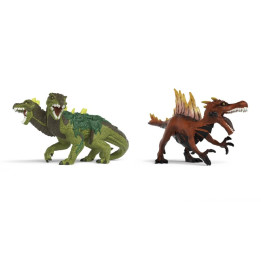 Schleich 70834 Ohnivý dinosaurus versus Ještěr z džungle