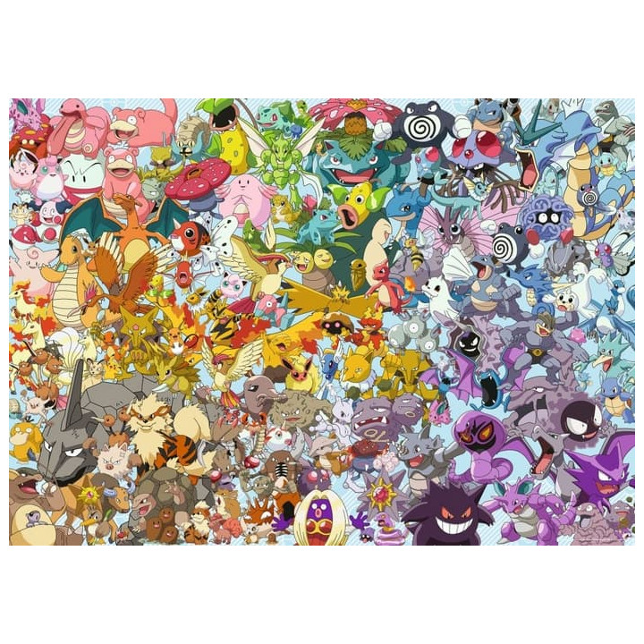 Challenge Puzzle: Pokémon 1000 dílků