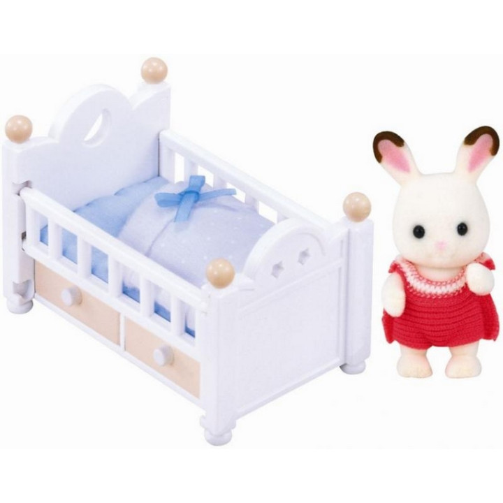 Sylvanian Families - Baby králík v postýlce