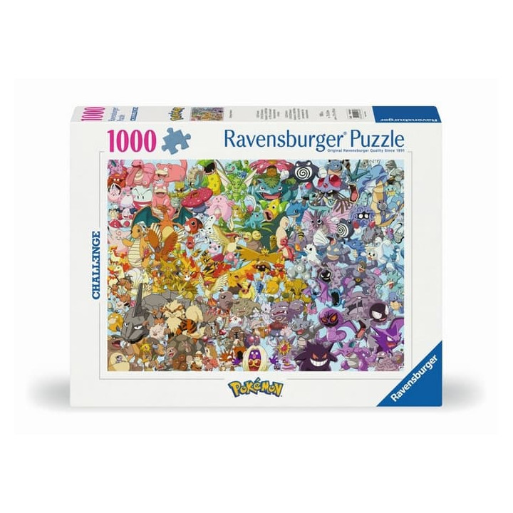 Challenge Puzzle: Pokémon 1000 dílků
