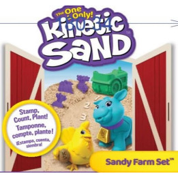Kinetic Sand První farma – hrací set
