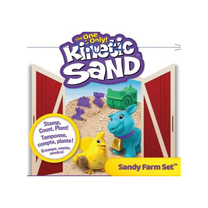 Kinetic Sand První farma – hrací set