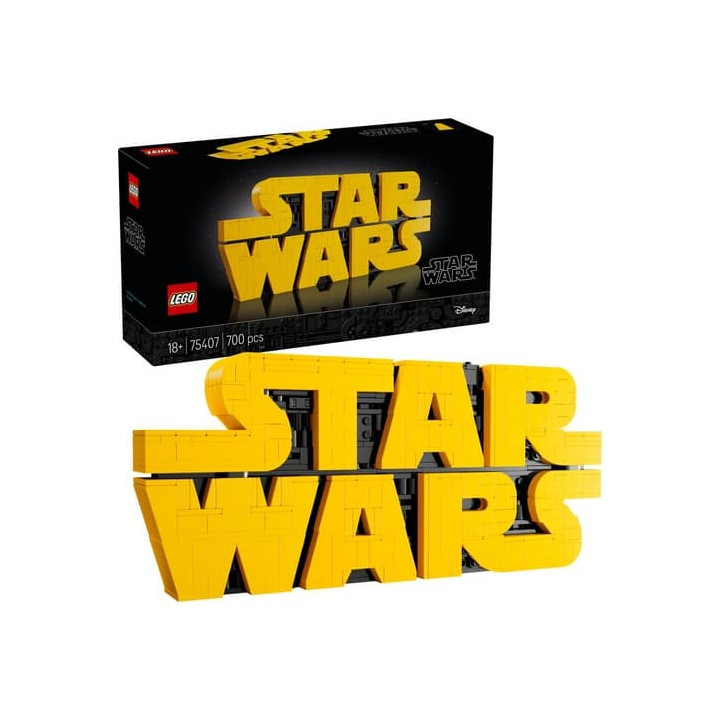 LEGO® Disney 75407 Logo Star Wars™ z kostek