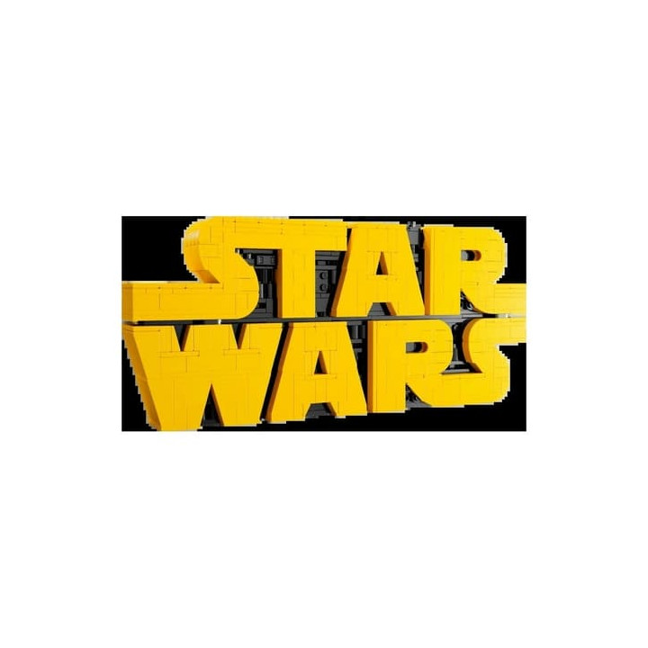 LEGO® Disney 75407 Logo Star Wars™ z kostek