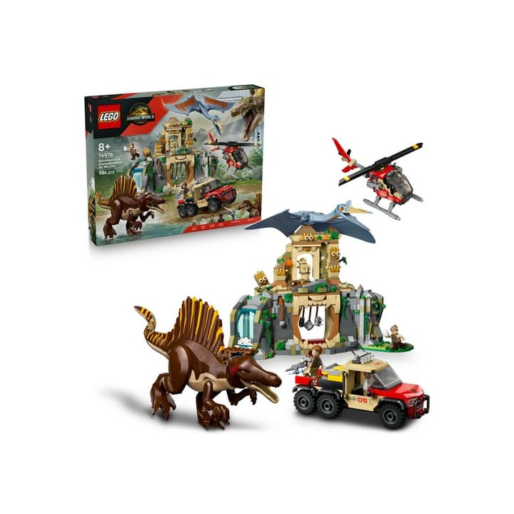 LEGO® Jurassic World 76976 Letecká mise se spinosaurem a quetzalcoatlem