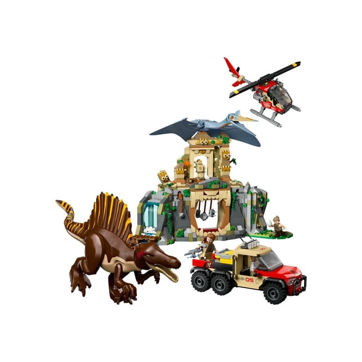 LEGO® Jurassic World 76976 Letecká mise se spinosaurem a quetzalcoatlem