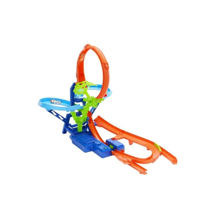 Hot Wheels stunt tracks srážka ve vzduchu dráha