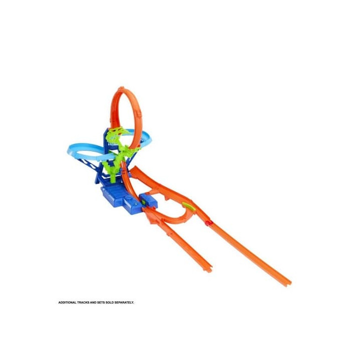 Hot Wheels stunt tracks srážka ve vzduchu dráha