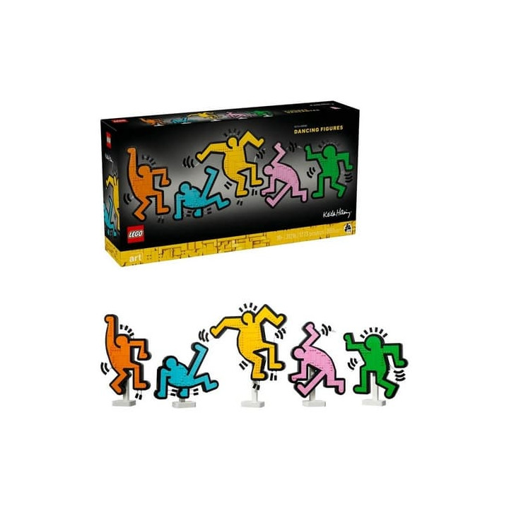 LEGO® ART Keith Haring – Tančící postavy