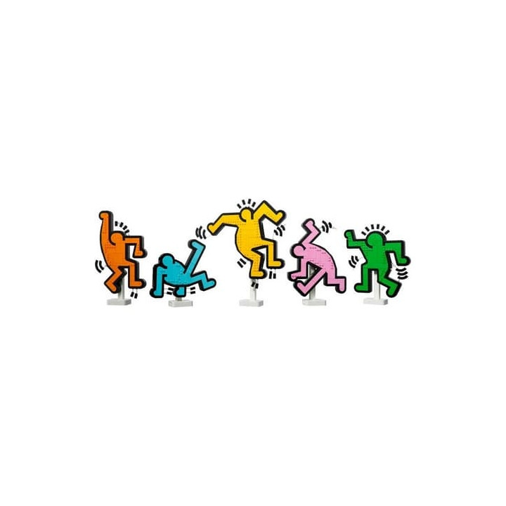 LEGO® ART Keith Haring – Tančící postavy