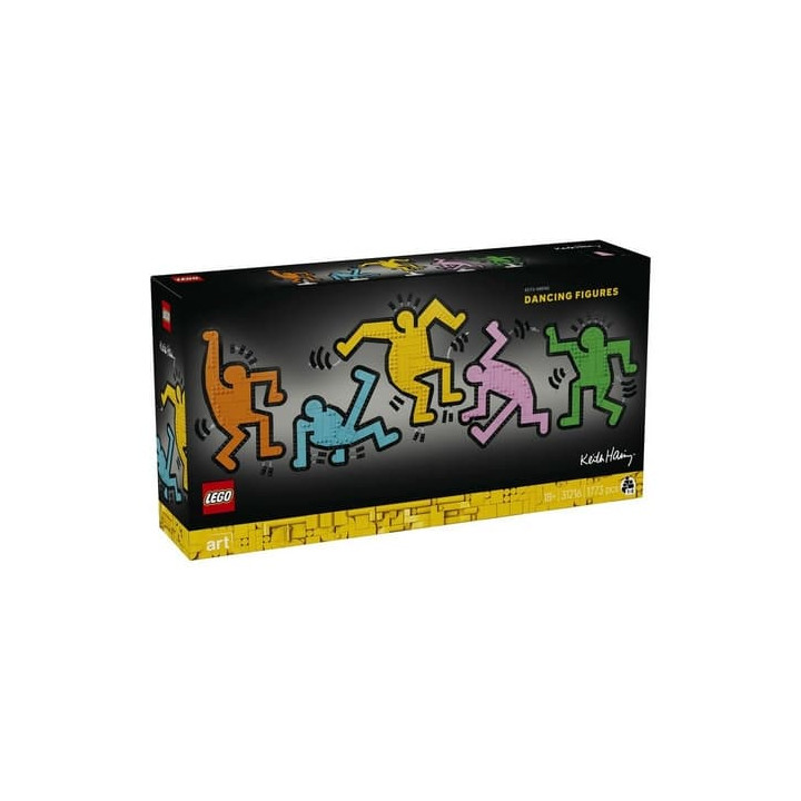 LEGO® ART Keith Haring – Tančící postavy