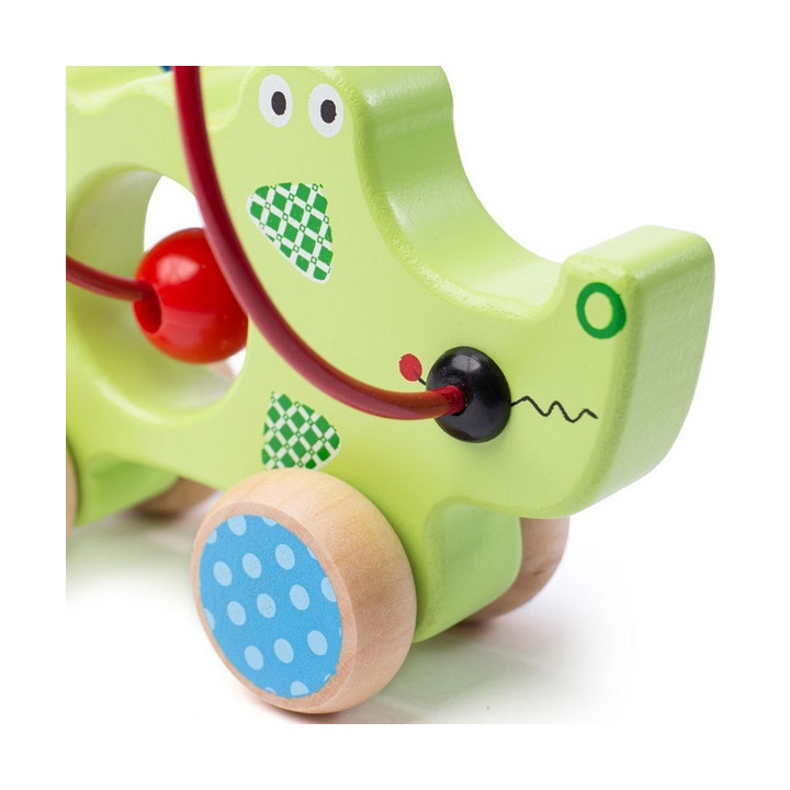 Bigjigs Baby Motorický labyrint krokodýl