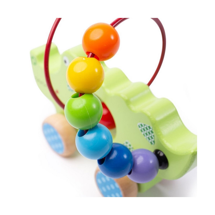 Bigjigs Baby Motorický labyrint krokodýl