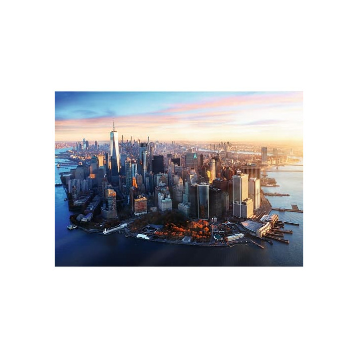 Puzzle Premium Plus - Photo Odyssey: Manhattan, New York 1000 dílků 68,3x48cm v krabici 40x27x6cm
