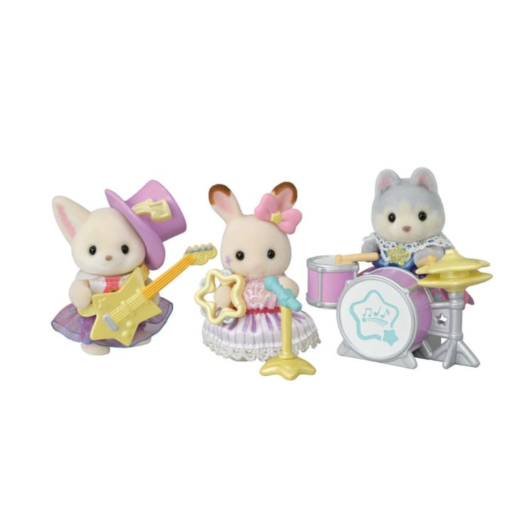 Sylvanian Families zvířátka koncertují