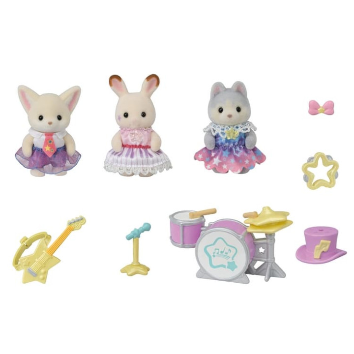 Sylvanian Families zvířátka koncertují