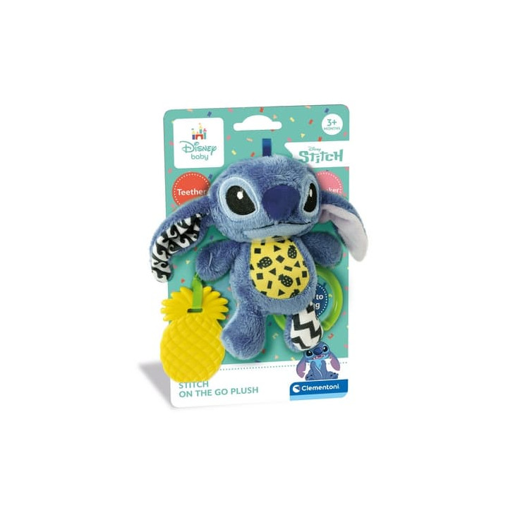 Disney baby - Plyšové chrastítko, kousátko STITCH