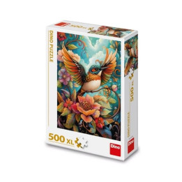 Dino Puzzle Ptáček 500 xl dílků