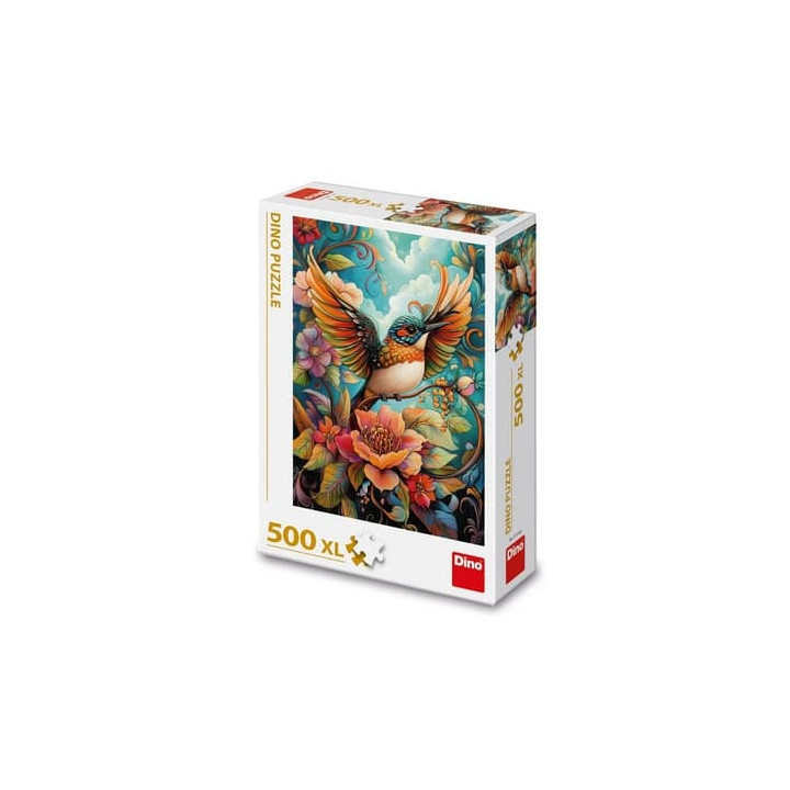 Dino Puzzle Ptáček 500 xl dílků