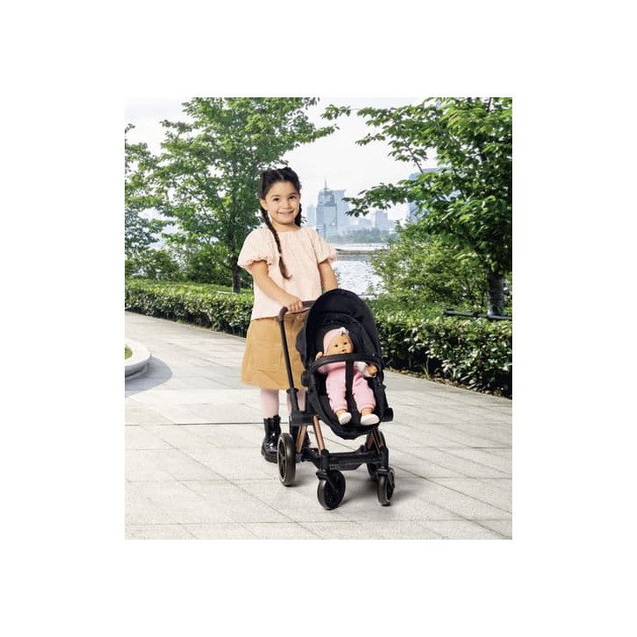 Kočárek Cybex Black 3 v1 pro panenky 36-42 cm