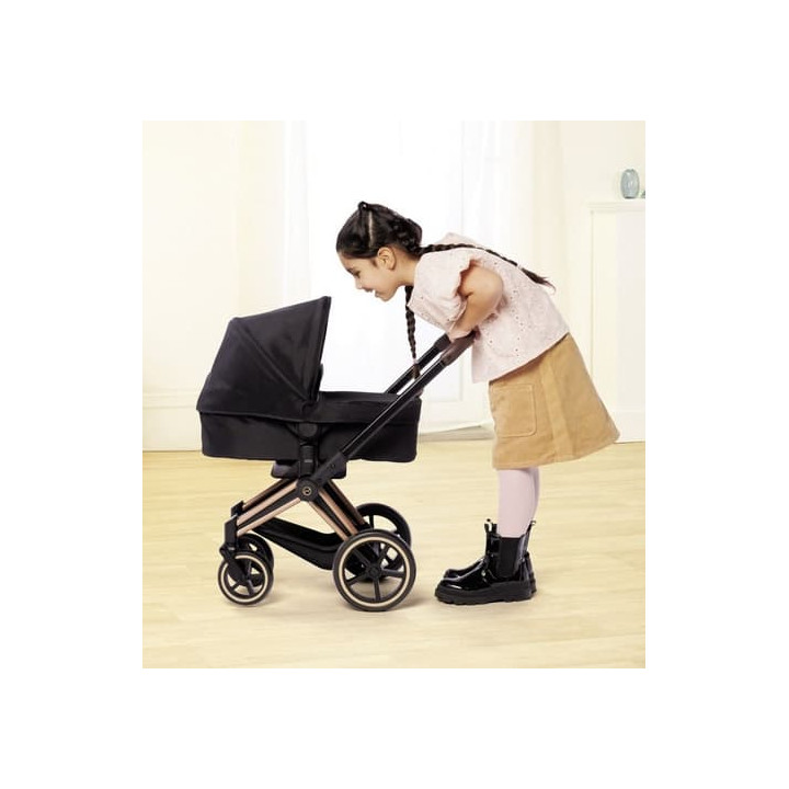 Kočárek Cybex Black 3 v1 pro panenky 36-42 cm