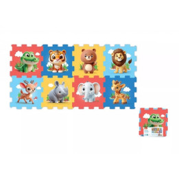 Puzzle podložka pěnová zoo 8ks