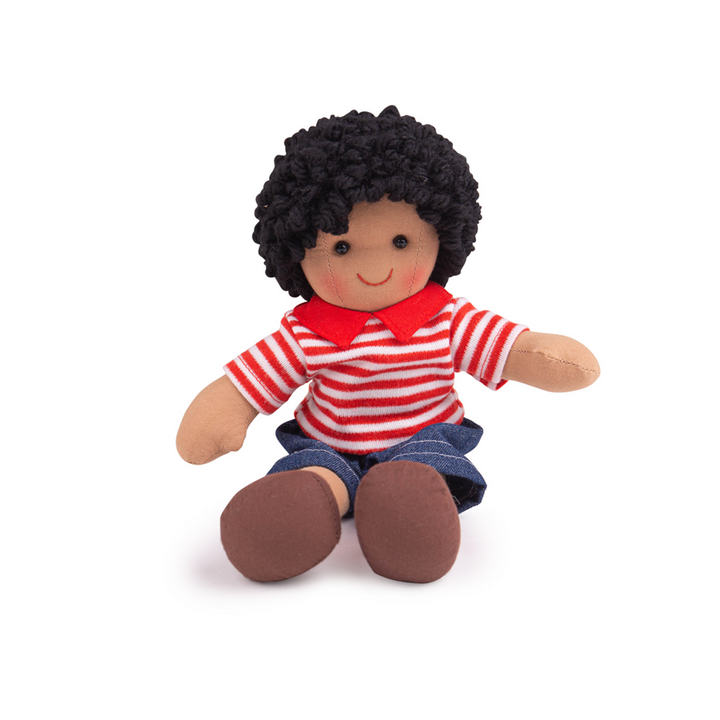 Bigjigs Toys Látková panenka Otis 28 cm