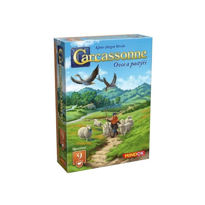 Carcassonne rozšíření 9: Ovce a pastýři