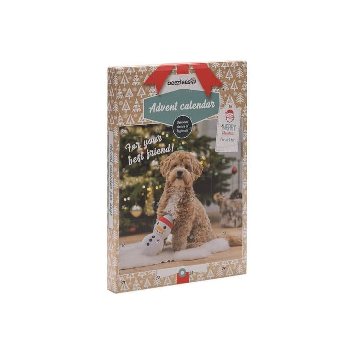 Beeztees PAW Adventní kalendář pro psy 100g