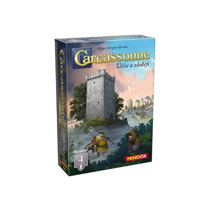 Carcassonne rozšíření 4: Věže a zloději (2025)
