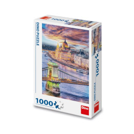 Dino Puzzle Budapešť – řetězový most 1000 dílků