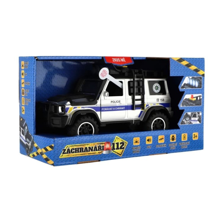 Auto záchranáři policie terénní