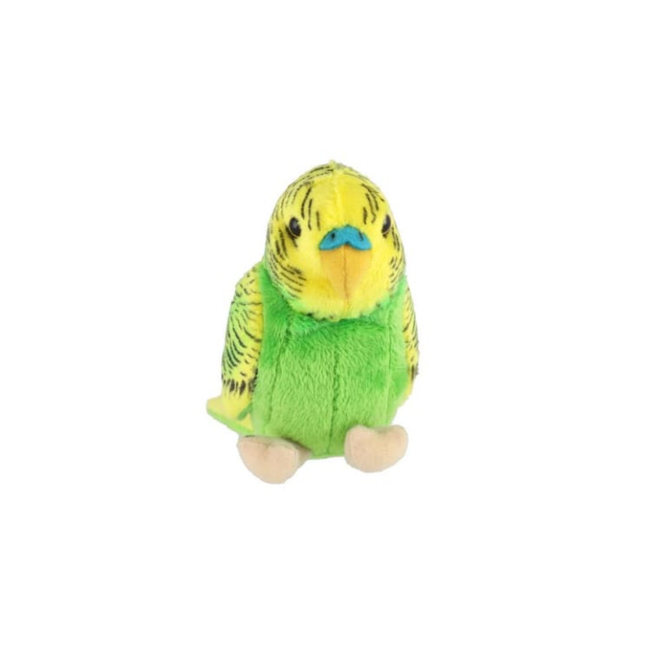 Andulka zelená plyš 19cm