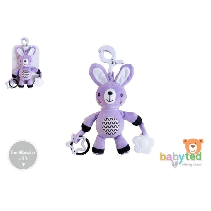 Chrastítko Zajíček babyted 30 cm
