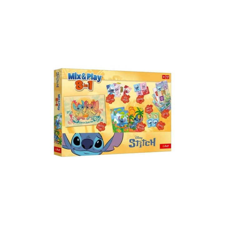 Mix & Play 8v1 Stitch společenská hra