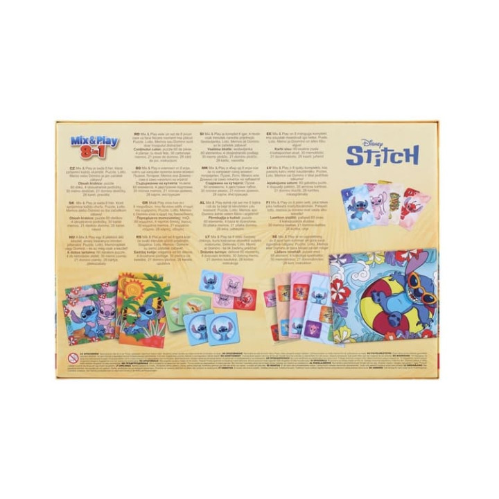Mix & Play 8v1 Stitch společenská hra