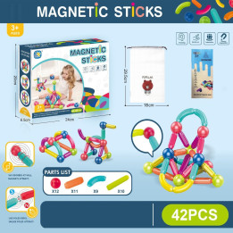 Magnetická stavebnice 42 ks
