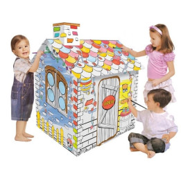 Kreativní papírový domeček