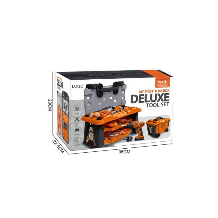 Dětský box s nářadím