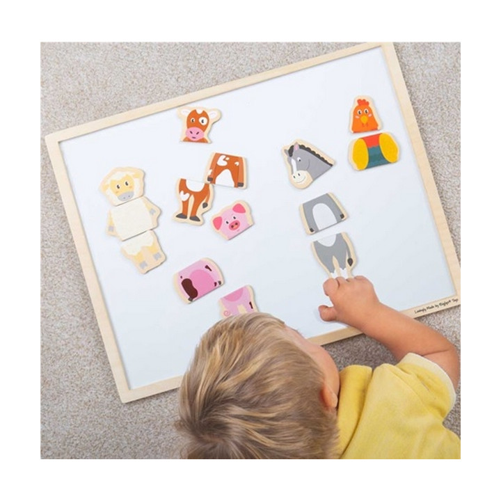 Bigjigs Toys Magnetky farma
