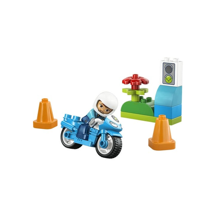 Lego Duplo 10471 Modrá policejní motorka
