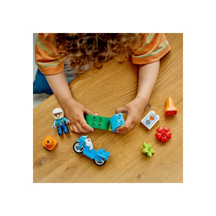 Lego Duplo 10471 Modrá policejní motorka