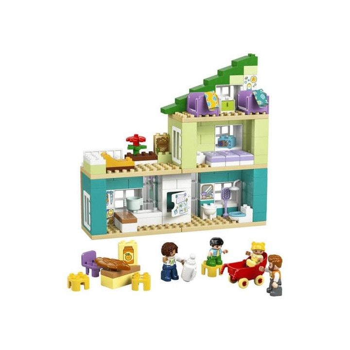 Lego Duplo 10470 Moderní rodinný dům 3 v 1 s figurkami
