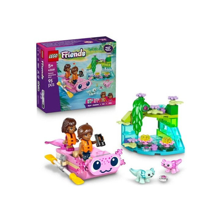 Lego Friends 42681 Dobrodružný člun s axolotly
