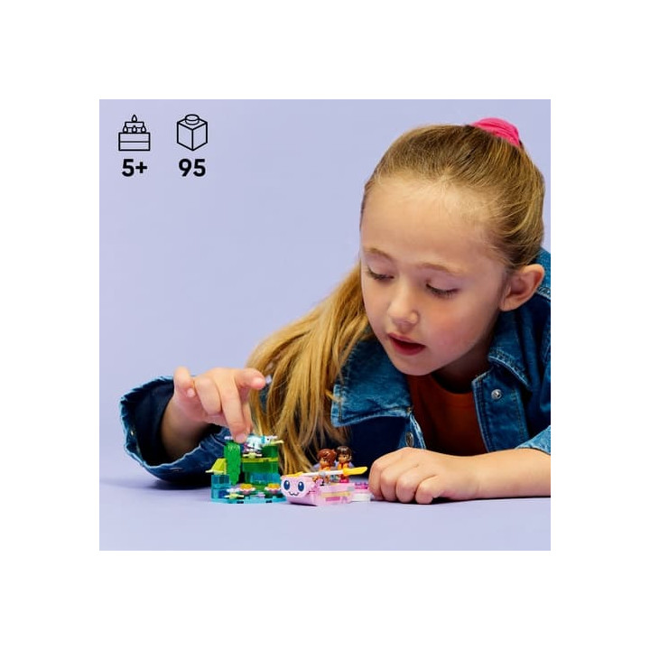 Lego Friends 42681 Dobrodružný člun s axolotly