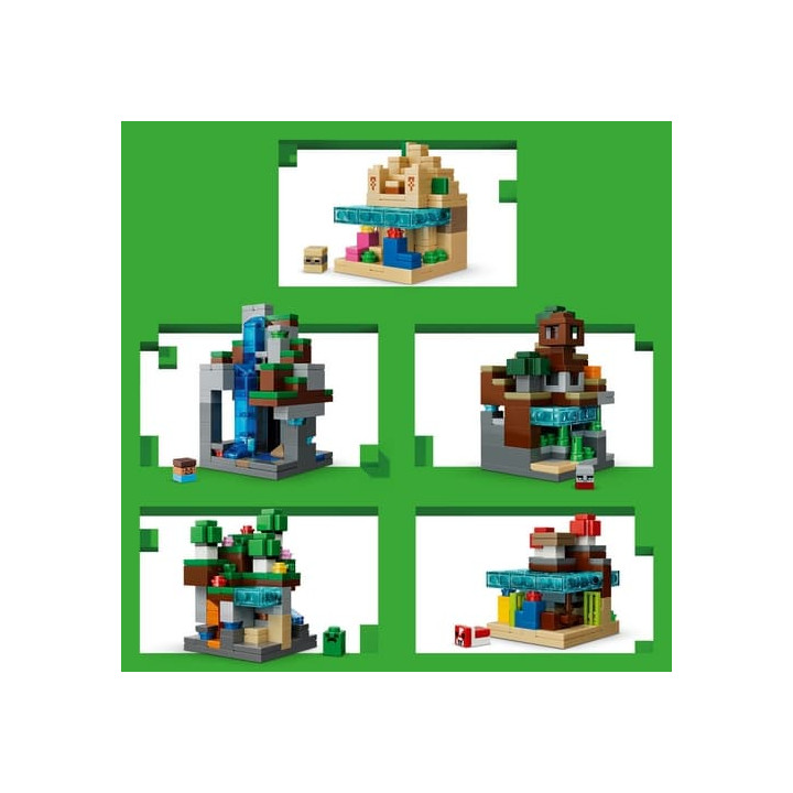 LEGO® Minecraft® 21589 Mini biomy
