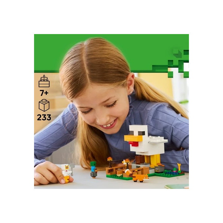 LEGO® Minecraft® 21585 Slepičí farma